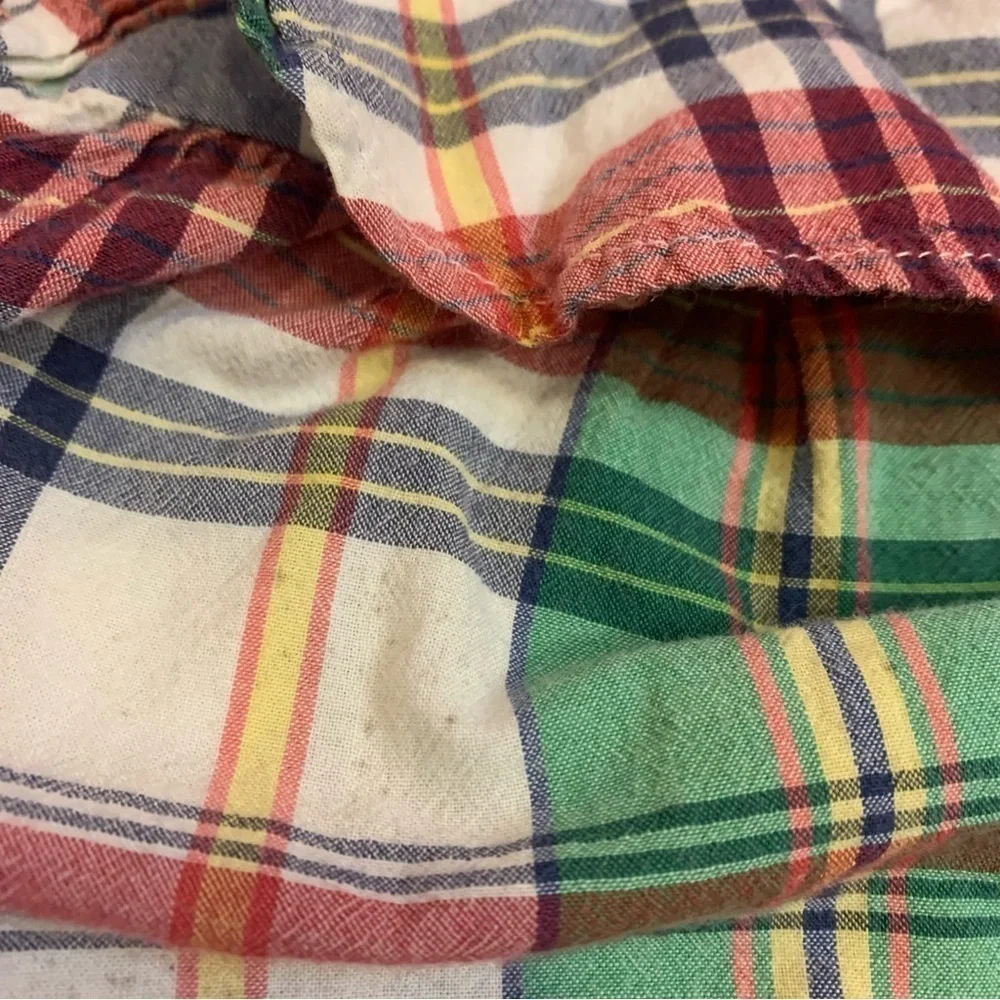 Girls Ralph Lauren Plaid Romper/Overall